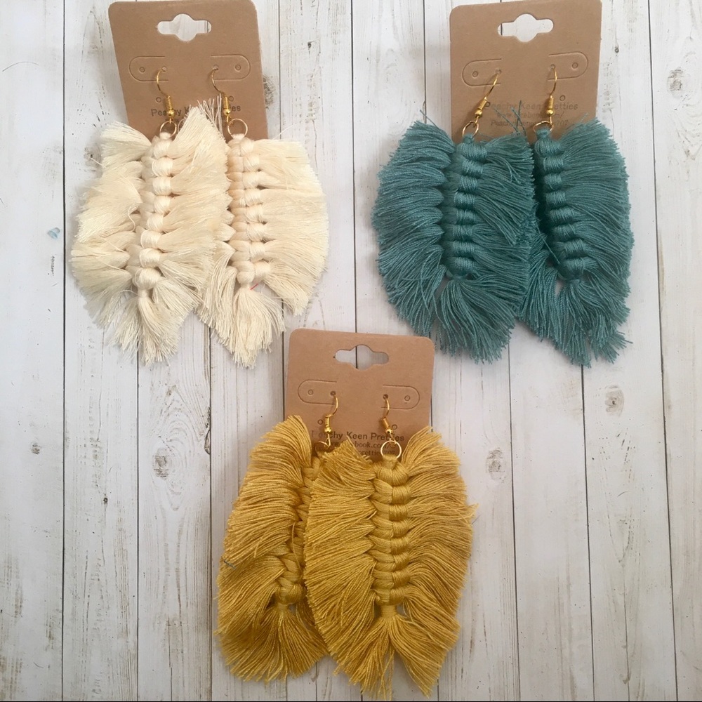 New Fringe tassel earrings bundle